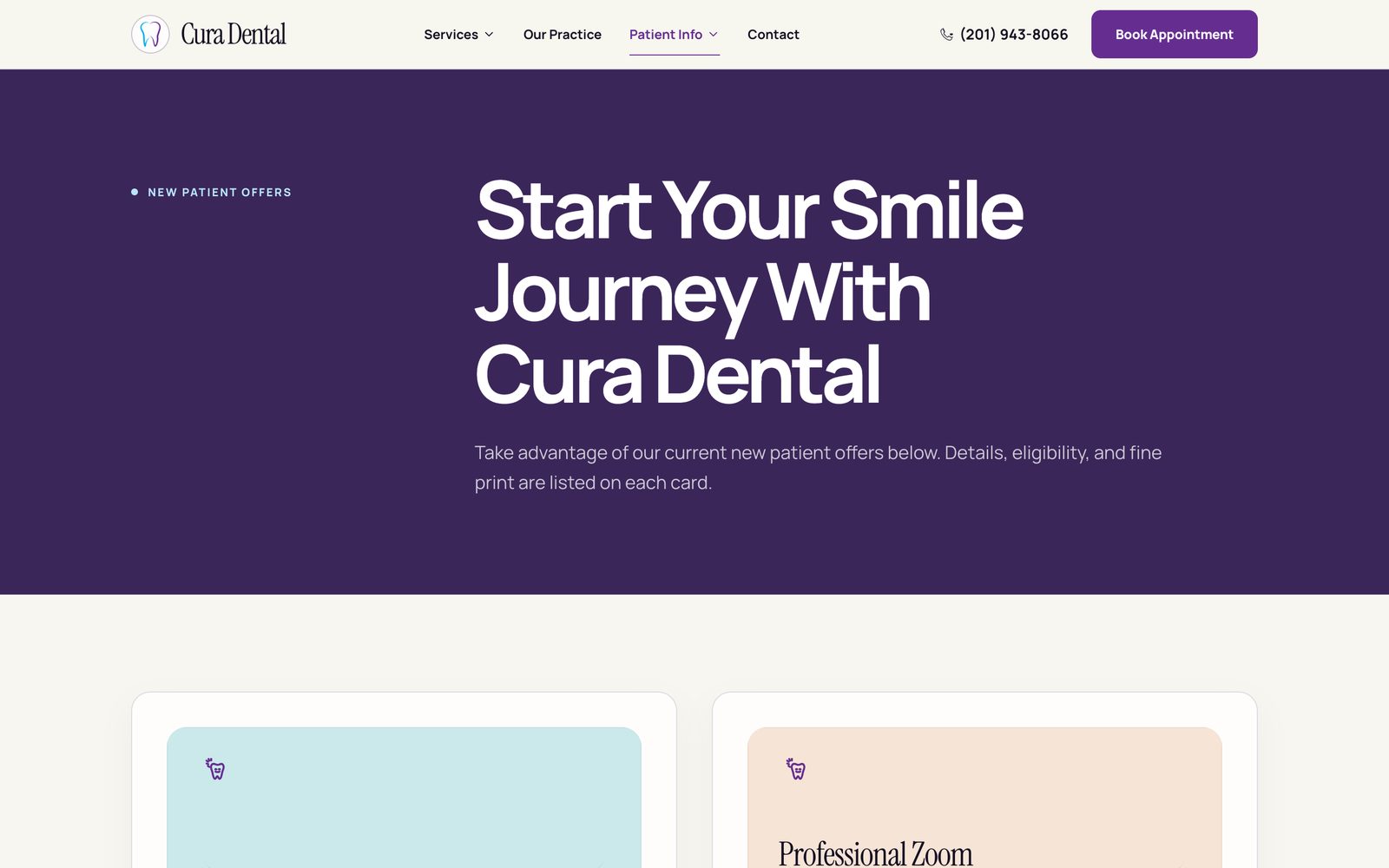New patient offers